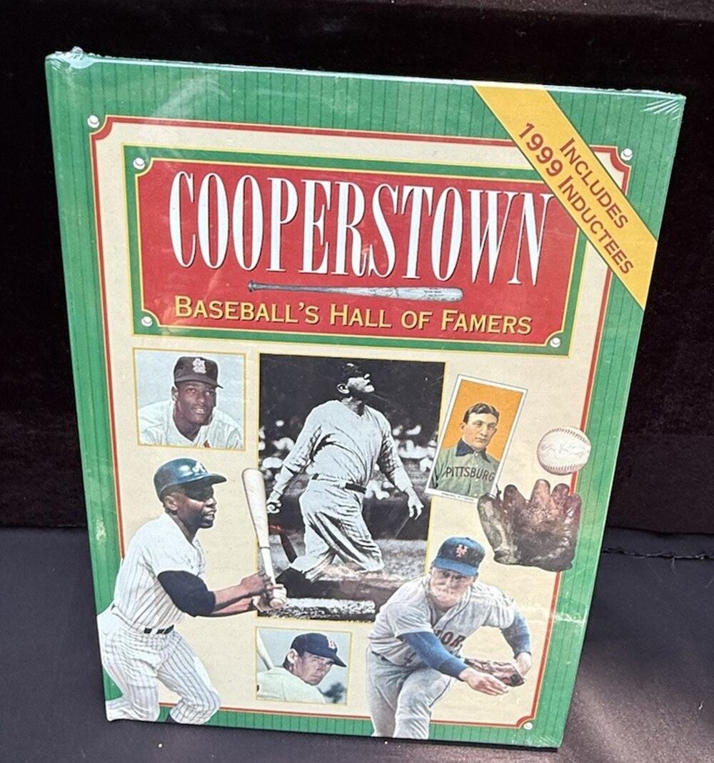 Cooperstown: Baseball's Hall of Famers (1997, Hardcover) Book New Sealed!